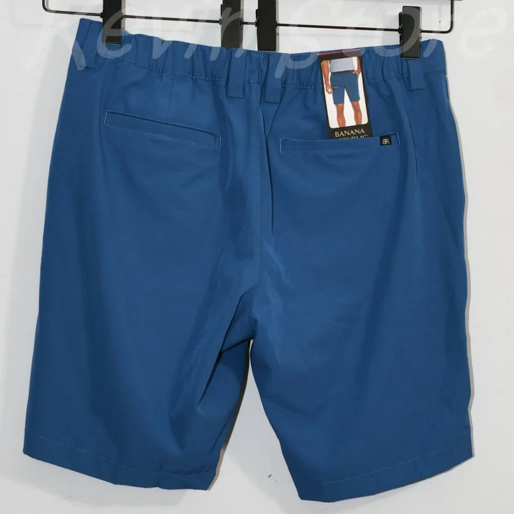 4 pairs shorts .Banana Republic Men’s Flat Front Shorts‎